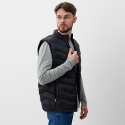 Жилет мужской на молнии MIST, размер 48, чёрный