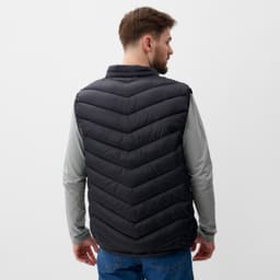 Жилет мужской на молнии MIST, размер 48, чёрный