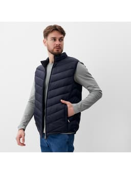 Жилет мужской на молнии MIST, размер 54, синий