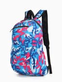 Рюкзак походный, водонепроницаемый, 14 л, с карманами, голубой/розовый