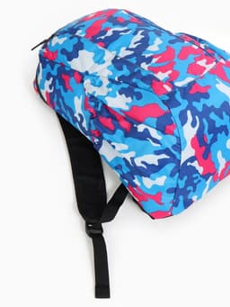 Рюкзак походный, водонепроницаемый, 14 л, с карманами, голубой/розовый