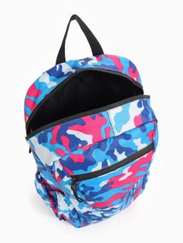 Рюкзак походный, водонепроницаемый, 14 л, с карманами, голубой/розовый