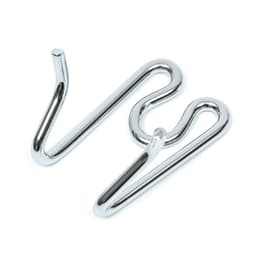 Звено для строгого ошейника - полуудавки, толщина 3.5 мм, хромированная сталь