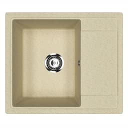 Мойка кухонная из камня Uperwood ECON UPD-201, 002, прямоугольная, цвет 002 бежевая матовая