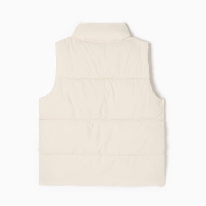 Жилет женский с воротником MIST, размер 48, молочная