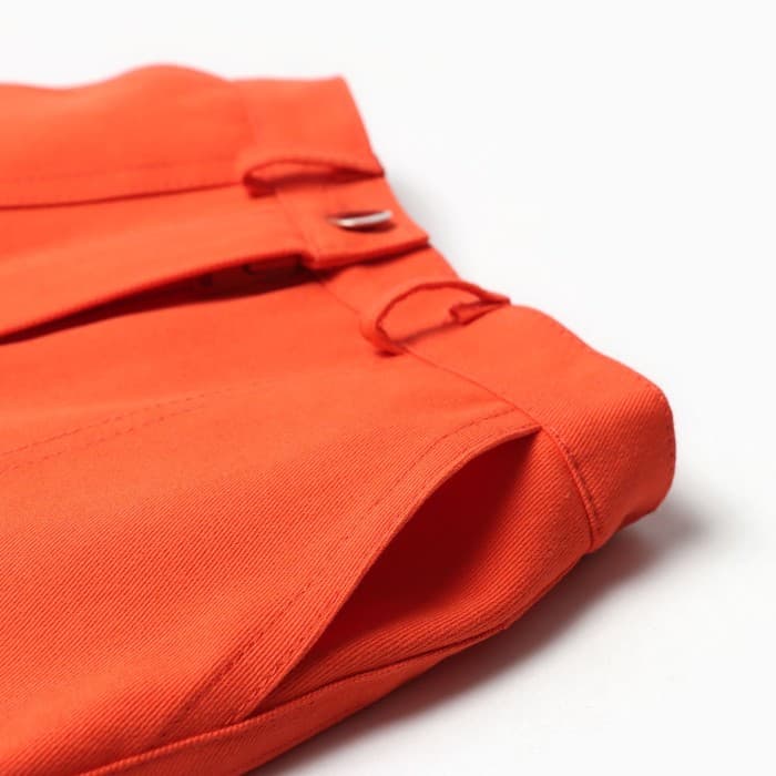 Юбка джинсовая KAFTAN, размер 36 (134-140 см), оранжевая