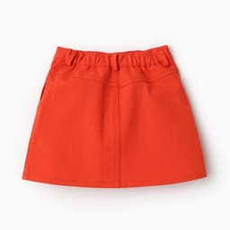 Юбка джинсовая KAFTAN, размер 36 (134-140 см), оранжевая