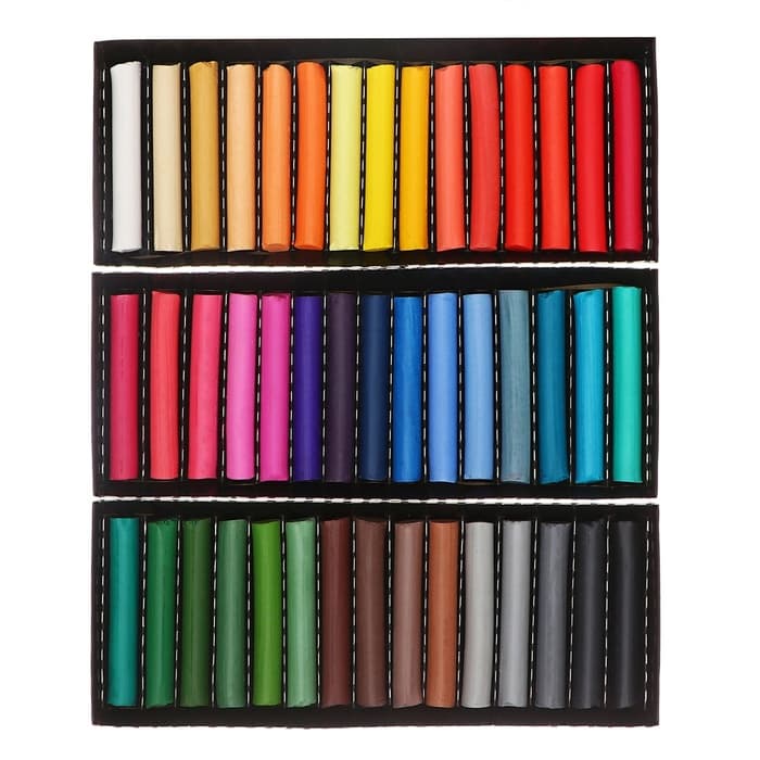 Пастель сухая, набор 45 цветов, «Петербургский колорит», d=8 мм /L-60 мм