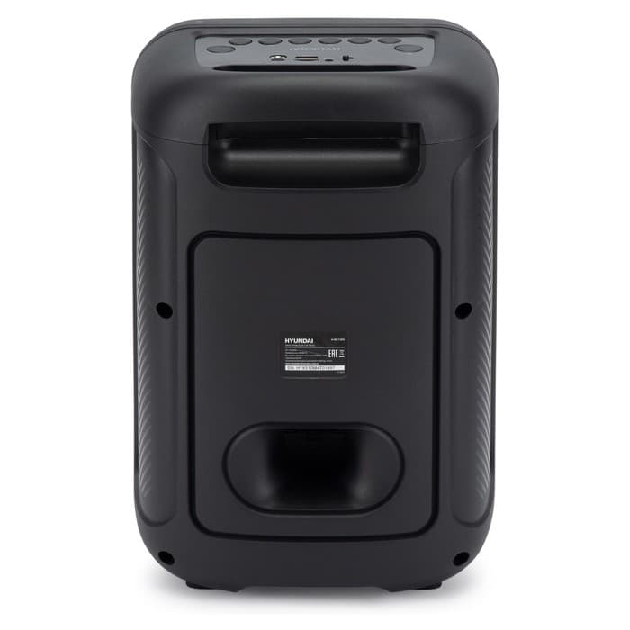 Минисистема Hyundai H-MC1204, 10 Вт, FM, USB, Bluetooth, microSD, чёрная
