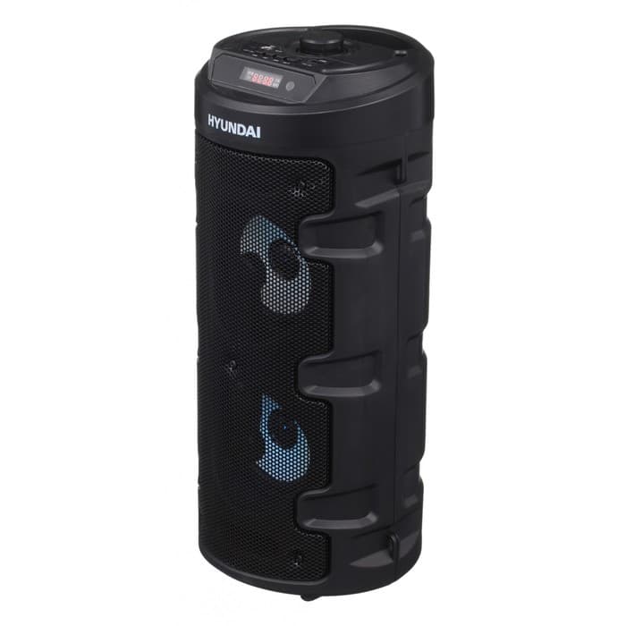 Аудиосистема Hyundai H-MC160, 50 Вт, USB, BT, FM, SD/MMC, чёрная