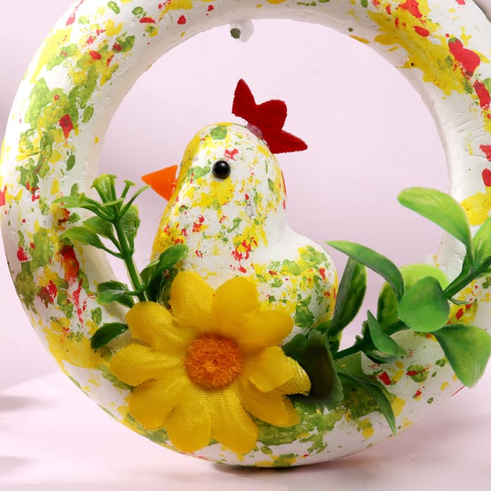 Пасхальный декор «Курочка» 3×12×12 см