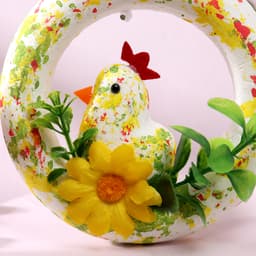 Пасхальный декор «Курочка» 3×12×12 см