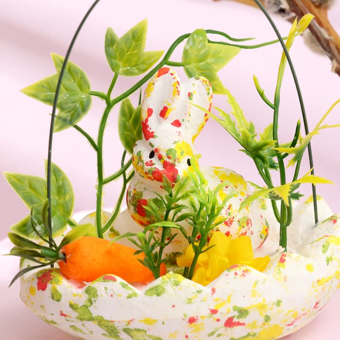 Пасхальный декор «Зайчик» 8×12×14 см
