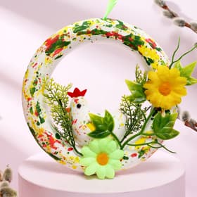 Пасхальный декор «Курочка» 5×15×15 см