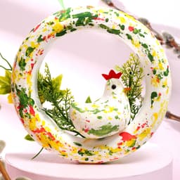 Пасхальный декор «Курочка» 5×15×15 см