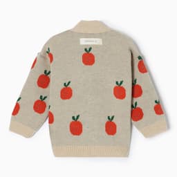 Кардиган вязаный «Крошка Я» Oranges, рост 68-74 см, цвет молочный