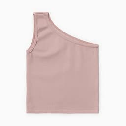 Майка-топ для девочки MINAKU: Basic Line KIDS, цвет пудровый, рост 116 см