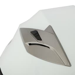 Шлем открытый с двумя визорами, размер L (59-60), модель - BLd=708E, белый глянцевый