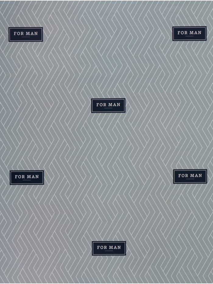 Бумага упаковочная двухсторонняя «Для мужчины», глянец, 70×100 см