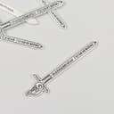 Декор металл для творчества «Меч - In omnia paratus. Готов ко всему», 6.3×1.7 см