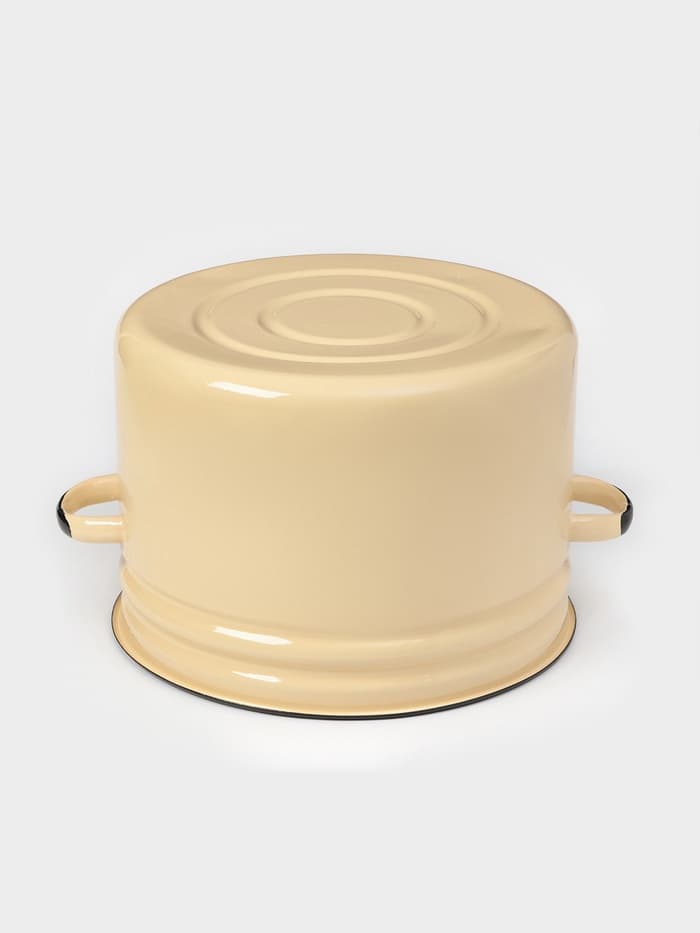 Бак эмалированный, 18 л, d=33.5, с крышкой, МИКС