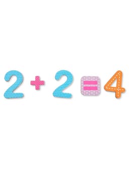 Магнитная игра Десятое Королевство «Цифры и знаки», 45 элементов