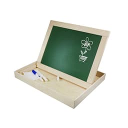 Магнитно-маркерная двухсторонняя доска Десятое Королевство, с поддоном, русский алфавит, цифры, знаки