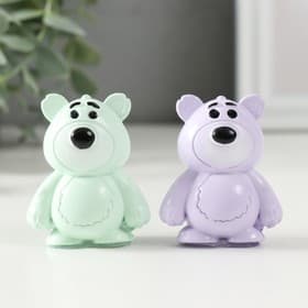 Фигурка полистоун «Яркий мишка», 2×4×5 см, МИКС