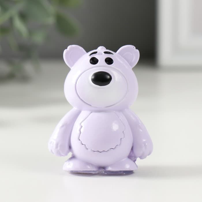 Фигурка полистоун «Яркий мишка», 2×4×5 см, МИКС