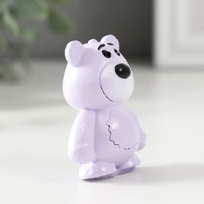 Фигурка полистоун «Яркий мишка», 2×4×5 см, МИКС