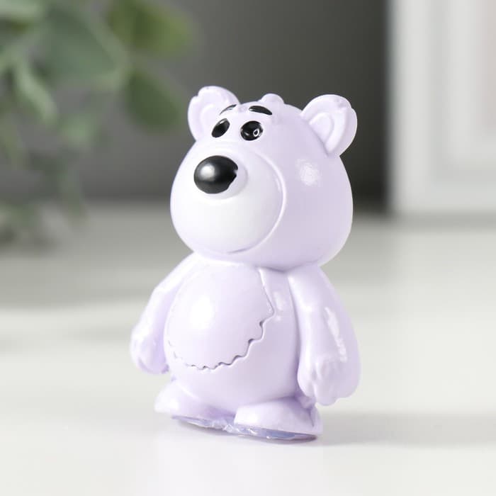 Фигурка полистоун «Яркий мишка», 2×4×5 см, МИКС