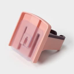 Держатель для фена, 9×9×10 см, розовый