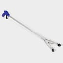 Захват для мусора алюминиевый, 99×12.5 см, ПВХ держатели