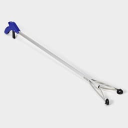 Захват для мусора алюминиевый, 99×12.5 см, ПВХ держатели