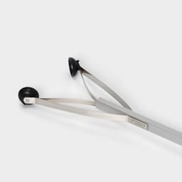 Захват для мусора алюминиевый, 99×12.5 см, ПВХ держатели