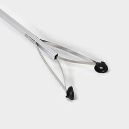 Захват для мусора алюминиевый, 99×12.5 см, ПВХ держатели