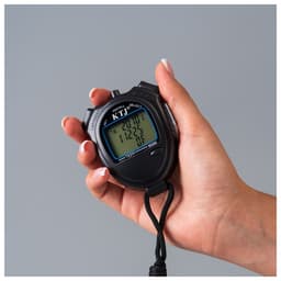 Секундомер ТА 230, 8.2×6.5×2 см, 30 отсечек, обратный отсчёт, будильник, часы, календарь