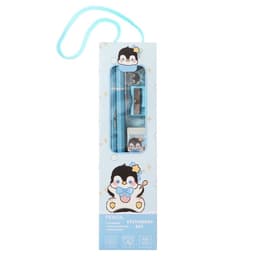 Набор канцелярский Calligrata,5 предметов, голубой