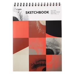 Скетчбук 21×29 см для пастели, 30 листов, жесткая обложка, плотность 130 г, МИКС