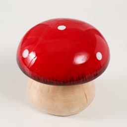 Копилка для денег «Мухоморчик», керамика, 13.3×13.3×13.3 см