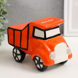 Копилка для денег «Грузовичок», керамика, 13×6.5×9 см