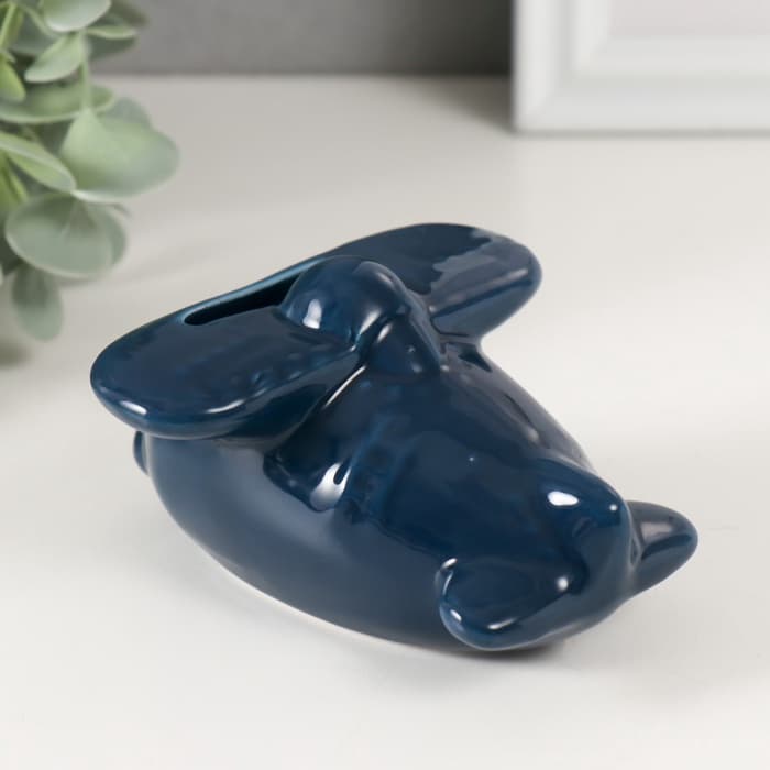 Копилка для денег «Маленький самолёт», керамика, 10.5×9×5.5 см