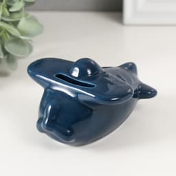 Копилка для денег «Маленький самолёт», керамика, 10.5×9×5.5 см