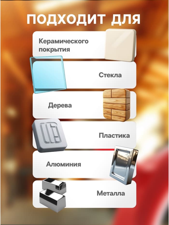Многоразовая двусторонняя клейкая лента, прозрачная, 1.2×3.8 см, набор 60 шт.