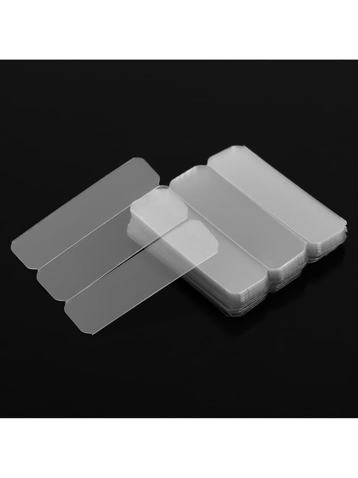 Многоразовая двусторонняя клейкая лента, прозрачная, 1.2×3.8 см, набор 60 шт.