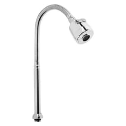 Излив для смесителя ZEIN, 3/4", гибкий, 2-х режимный аэратор, нержавеющая сталь, хром