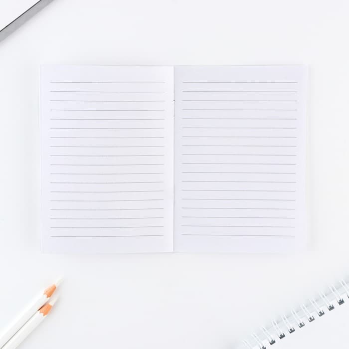 Подарочный набор блокнот А6, карандаши (2 шт.) и восковые мелки (4 шт.) «Первому во всем»