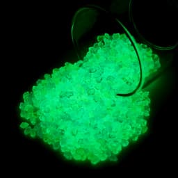 Светящийся декор «Камешки», акрил, 100 г, фракция 3 мм, цвет МИКС