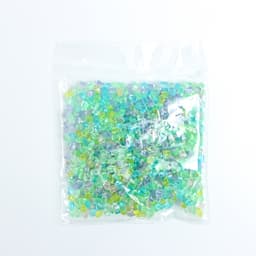 Светящийся декор «Камешки», акрил, 100 г, фракция 3 мм, цвет МИКС