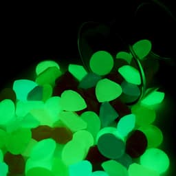 Светящийся декор «Галька», акрил, 300 г, фракция 4 см, цвет МИКС